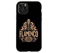 Flamenco Guitarra Española Acústica Custodia per iPhone 11 Pro