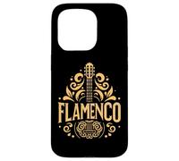 Flamenco Guitarra Española Acústica Custodia per iPhone 15 Pro