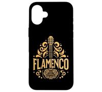 Flamenco Guitarra Española Acústica Custodia per iPhone 16 Plus