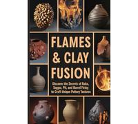 Flames & Clay Fusion: Discover the Secrets of Raku, Saggar, Pit, and Barrel Firing to Craft Unique Pottery Textures