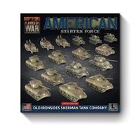 Flames of War American Starter Force Old Ironsides Sherman Tank Company