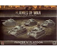 Flames of War Carri armati armati IV Platoon (plastica) GBX106 Battlefront Miniatures