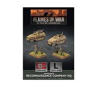 Flames of War: Guerra tardiva: tedesco: Plotone HQ da ricognizione (GBX150)