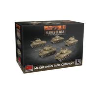 Flames of War M4 Sherman Tank Company (Plastic x5)
