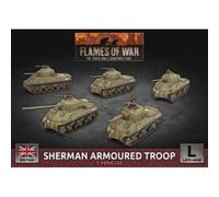 Flames of War Sherman Armoured Troop (Plastic)