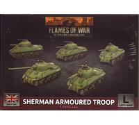 Flames of War Sherman Armoured Troop (Plastic)
