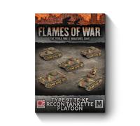 Flames of War Type 97 Te-Ke Recon Tankette Platoon