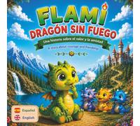 Flami el dragón sin fuego: Libro infantil bilingüe español-inglés sobre el coraje y la confianza en uno mismo