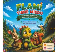 FLAMI TIENE MIEDO - Bilingual Edition: Un cálido libro infantil bilingüe en español e inglés sobre el miedo, el valor, las emociones y la confianza en uno mismo para niños de 3 a 8 años