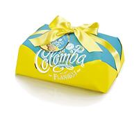 FLAMIGNI Colomba Pasquale Margherita con Farine di Grani Antichi 1 kg, Dolce Artigianale, Impasto Soffice e Delicato, Ricoperta con Granelli di Zucchero Senza Canditi e Mandorle, Made in Italy