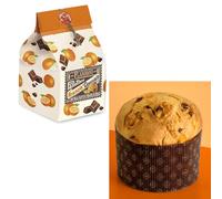 Flamigni Panettone Artigianale Gocce Di Cioccolato E Arancia Candita, 500 Gr