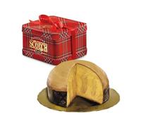 Flamigni Panettone Artigianale Scotch, Con Crema Al Whisky, Ricopertura di cioccolato bianco al caramello, 950 Gr