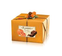 Flamigni Panettone con gocce di cioccolato e Arancia 1 kg (senza uvetta)