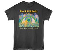 Flaming Lips Soft Bulletin T-Shirt Uomo Manica Corta Smoke 100% Cotone Sm
