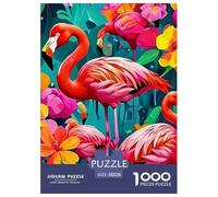 Flamingo 1000 Pezzi Di Puzzle in Cartone Alta Qualità Rompicapo Intrattenimento Creativo Gioco Familiare Per Adulti E Bambini Da 14 Anni E Più Regali 38x26cm/1000pcs