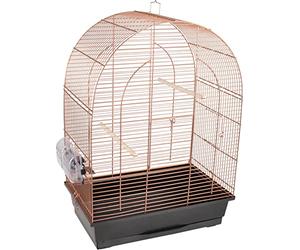 Flamingo 110125 - Gabbia per dolci Klara 2, in rame, 45 x 28 x 62,5 cm