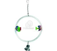 Flamingo altalena giocattolo per uccelli 1 pz