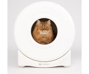 Flamingo ATLAS WC AUTOPULIZIANTE PER GATTI CON APP 52x49x56CM