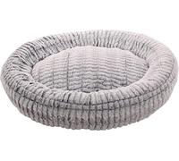 Flamingo Basket, Round, Grey/White, 50 x 50 x 18 cm