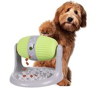 Flamingo Bent Treats Dispenser Grey/Green 31 x 25 x 20.5-26 cm