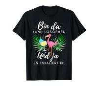 Flamingo Bin da può Iniziare e Sì Si intensifica eh Maglietta