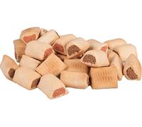Flamingo - Biscotti rotondi con carne per cane, 10 kg