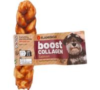 Flamingo Boost Collagen snack intrecciato - salmone 40 pz (40 x 30 g)