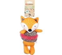 Flamingo BRITTY Puppy Toy Big Fox Ochre 13.5x12x25CM
