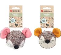 Flamingo BRITTY Puppy Toy Mouse Pink/Ochre 15 x 9.5 x 8.5 cm Assorted