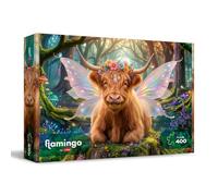 Flamingo by Trefl Il guardiano dei sogni della foresta -Puzzle da 400 pezzi | Puzzle fai da te, motivi di tendenza, design colorato, per adulti e bambini dai 10 anni in su
