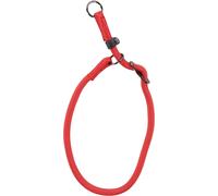 FLAMINGO CANE COLLARE IN NYLON ANTI-TIRO "AIDEN" 12 MM X 60 CM ROSSO