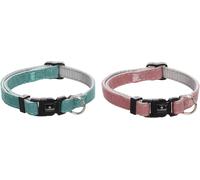 FLAMINGO CANE COLLARE IN NYLON "ELFI" 10 MM X 20-35 CM (colori Assortiti)