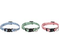 FLAMINGO CANE COLLARE IN NYLON "SARI" 10 MM X 20-35 CM (colori Assortiti)