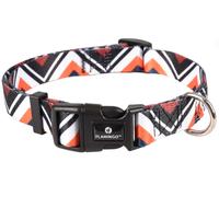 FLAMINGO CANE COLLARE IN NYLON "STIAN" 15 MM X 30-45 CM
