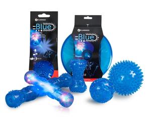 FLAMINGO CANE GIOCO BASTONE IN TPR CON LUCI LED ALL'INTERNO 18 CM