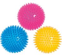 FLAMINGO CANE GIOCO IN GOMMA "MISSY" PALLA 8 CM (colori Assortiti)