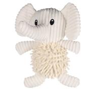 FLAMINGO CANE GIOCO PELUCHE "FLUFA" ELEFANTE BEIGE 25x16x25 CM