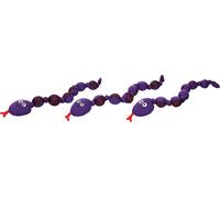 FLAMINGO CANE GIOCO "SNALA" SERPENTE VIOLA 85x10,5x7 CM