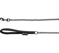 Flamingo Cane Guinzaglio a Catena Trero Nero 1m 16mm