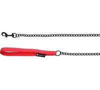 Flamingo Cane Guinzaglio a Catena Trero Rosso 1m 16mm