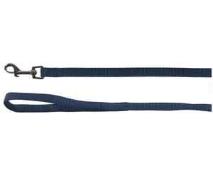 FLAMINGO CANE GUINZAGLIO IN NYLON "ZIGGI" 130 CM X 10 MM AZZURRO SCURO