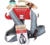 Flamingo Cane Pettorina Step&Go Nelson Azzurro L 37cm 44cm