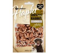 Flamingo Cane Snack "Hapki" Cubetti Di Coniglio & Riso 85 Gr