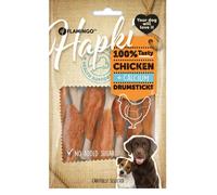 FLAMINGO CANE SNACK "HAPKI" OSSO DI CALCIO CON POLLO 85 GR