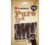 FLAMINGO CANE SNACK "HAPKI PURE" STRISCE DI YAK 85 GR