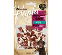 FLAMINGO CANE SNACK "HAPKI" SUSHI ANATRA & PESCE 85 GR
