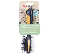 FLAMINGO CANE SPAZZOLA PER CUCCIOLI 3in1