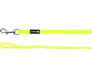 Flamingo Caspar Training And Tracking Lead for Dogs Neon Yellow - 1500 cm 17 mm - Waterproof And Easy to Clean - with Handle