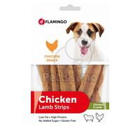 Flamingo Chicken Snack - bastoncini di pollo e agnello 85 g