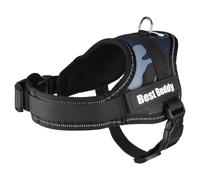 Flamingo Ciotola Best Buddy Pluto Blu/Camouflage Per Cani, Regolabile